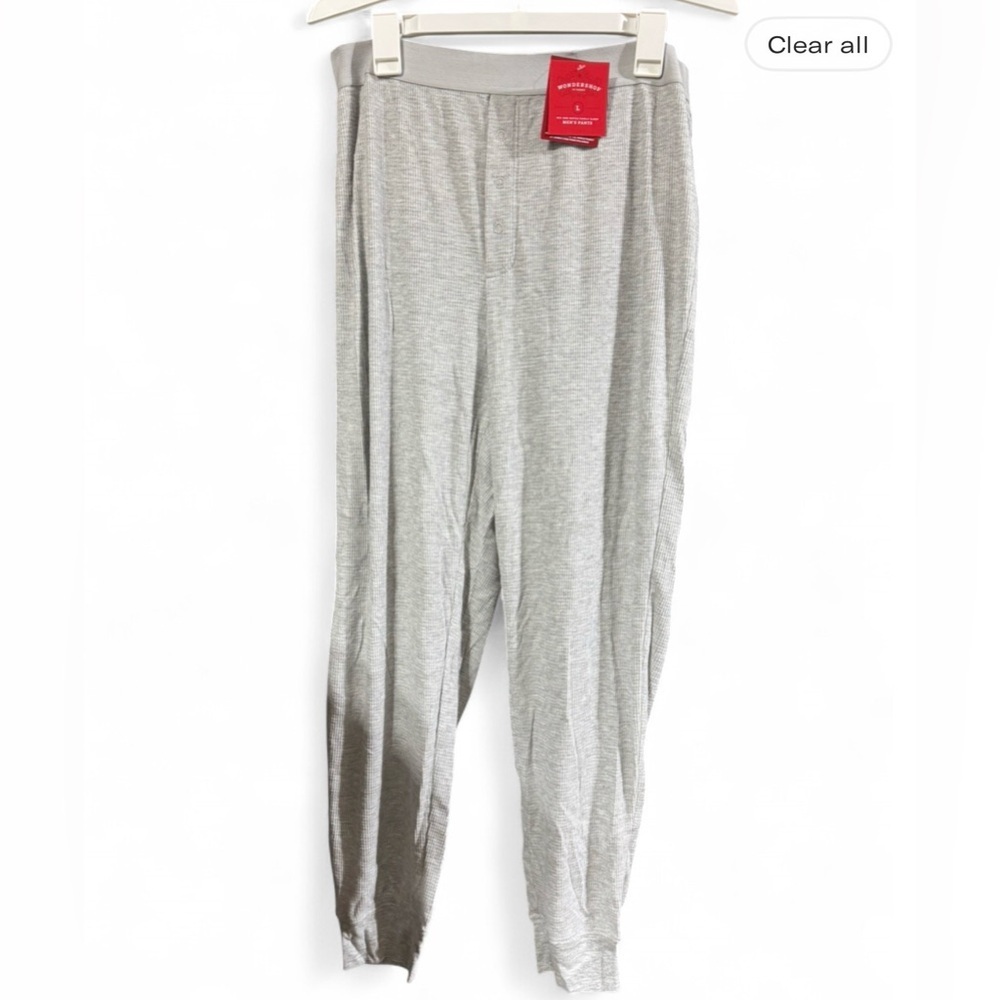 2PCS Softest Joggers! Wondershop Men’s XLarge Gray Pants